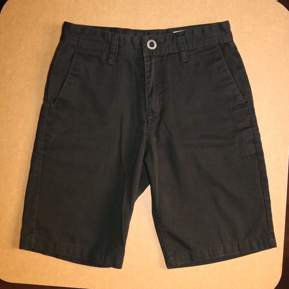 Volcom True to This Made with Repreve Black Shorts - Picture 1 of 7